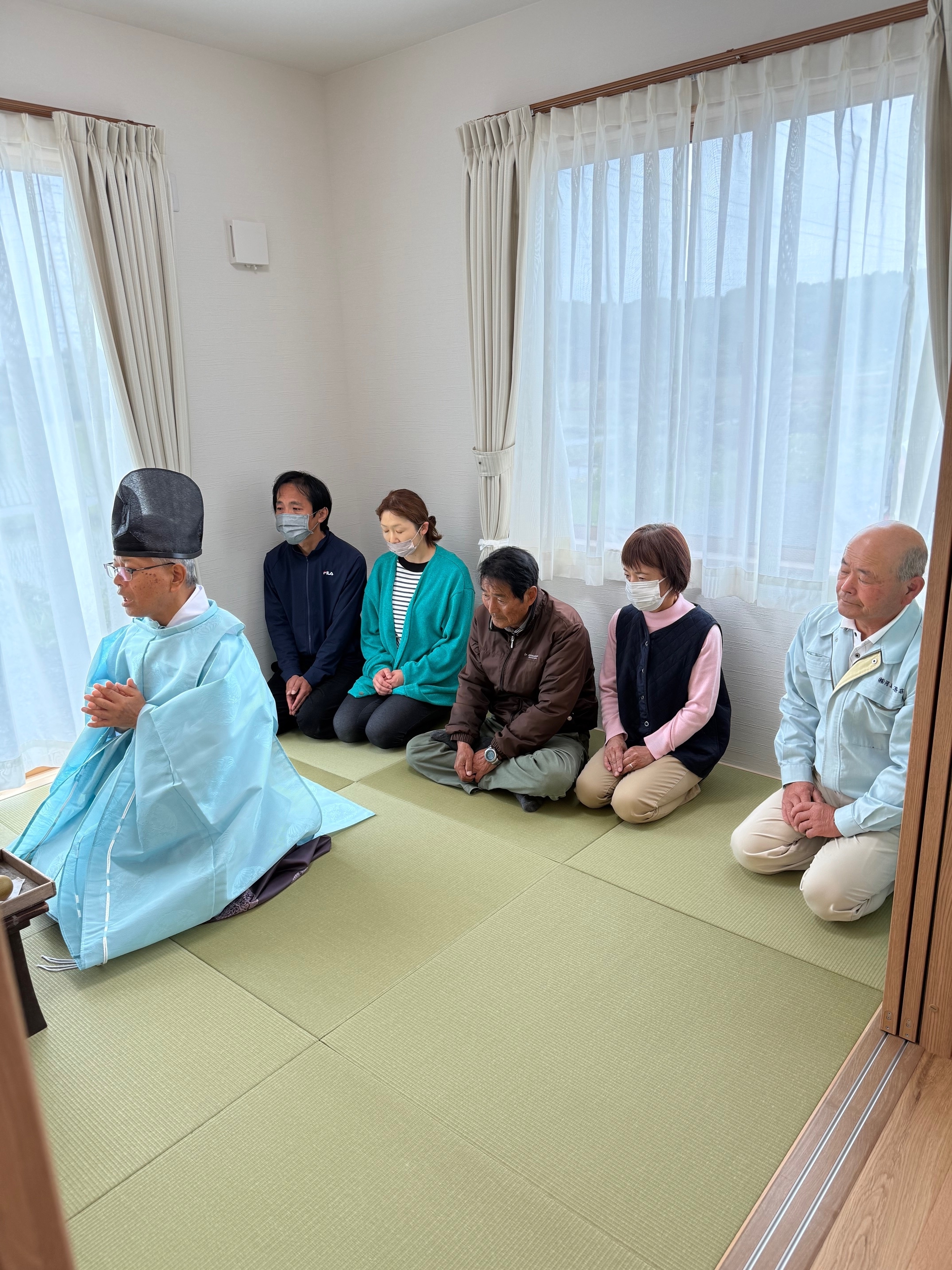 竣工式をさせて頂きました。
